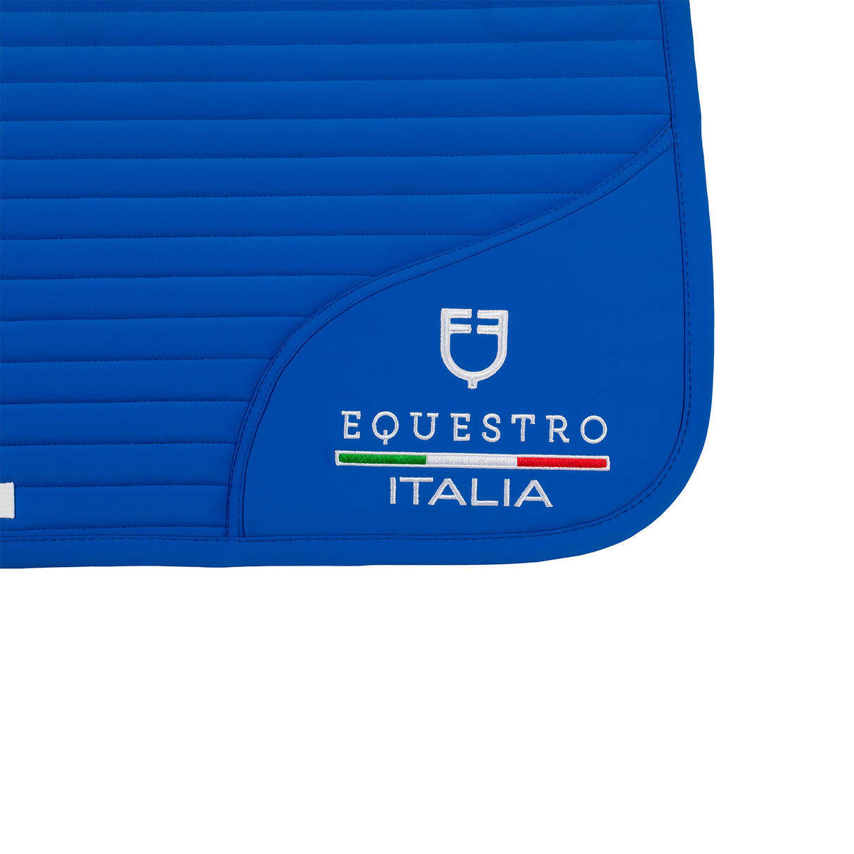 Equestro Dressage Saddle Pad With Embroidered Logo Equestro X Fise