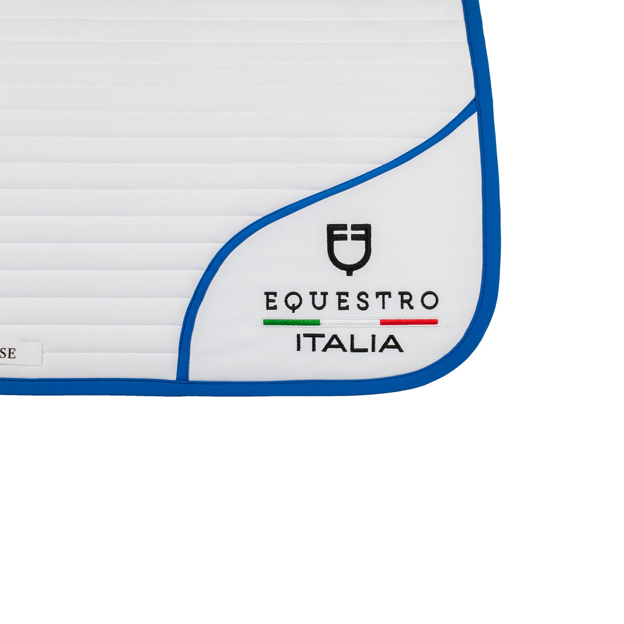 Equestro Dressage Saddle Pad With Embroidered Logo Equestro X Fise