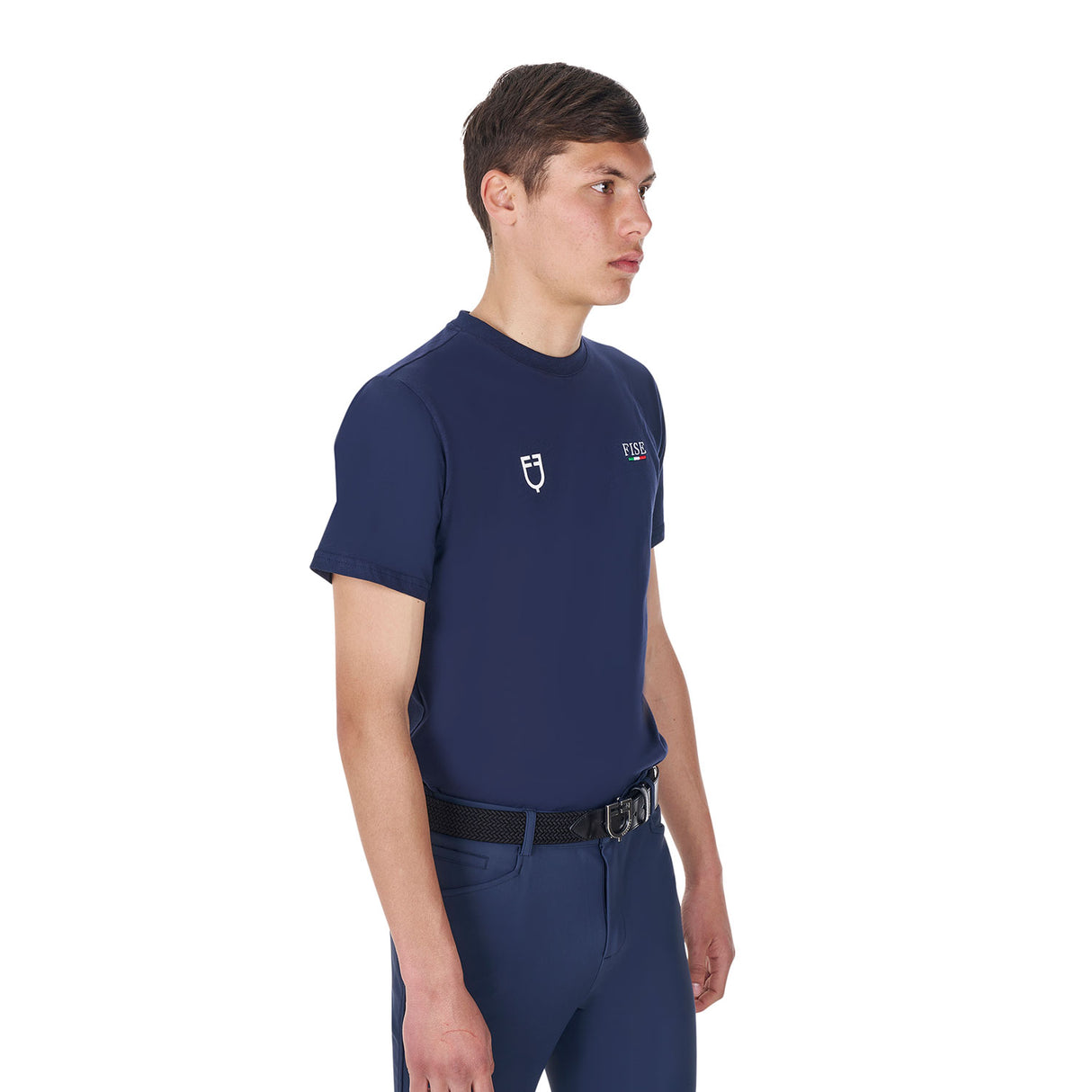 Equestro Men's Slim Fit T-Shirt Equestro X Fise