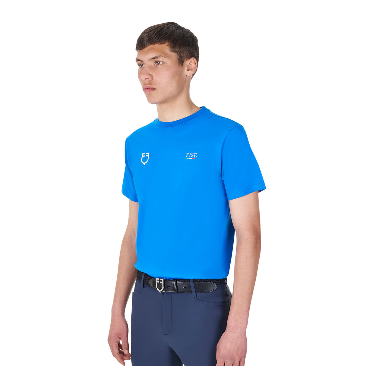 Equestro Men's Slim Fit T-Shirt Equestro X Fise