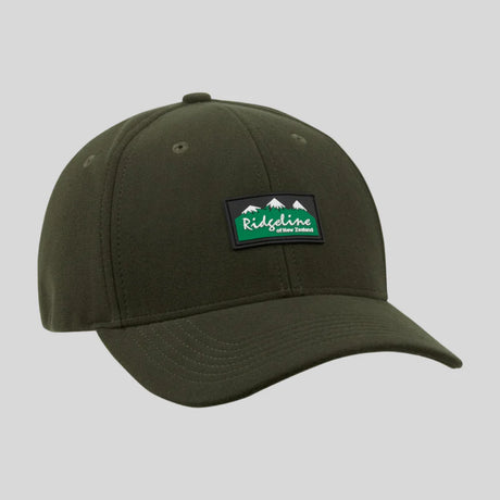 Ridgeline Monsoon Classic Cap #colour_deep-forest