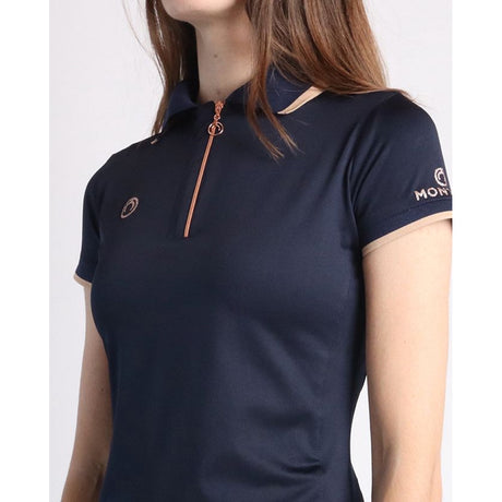 Montar MoAnna Polo With Contrast Pipes #colour_dark-navy