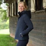 Hy Equestrian Elevate Waterproof Jacket #colour_navy