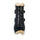 Equestro Tendon Boots In Polyurethane With Synthetic Lambskin #colour_black