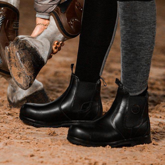 Mountain Horse Protective Jodhpur XTR Lite Boots #colour_black
