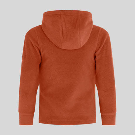 Kids Ballistic Fleece Hoodie - Russet