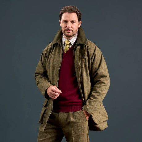 Alan Paine Rutland Men’s Waterproof Coat #colour_oakley