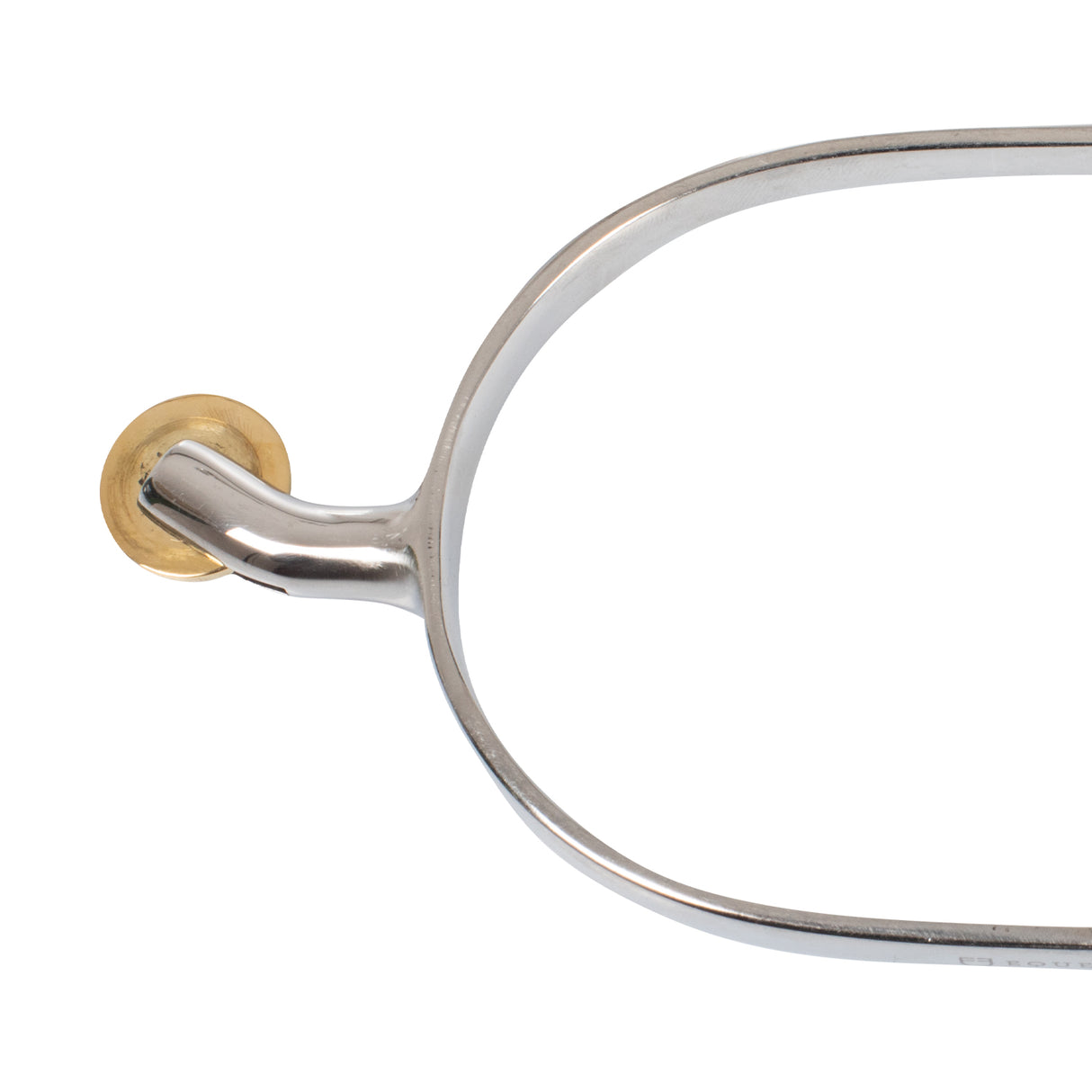 Equestro English Spurs With Horizontal Brass Rowel