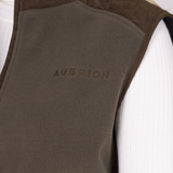 Shires Aubrion Heritage Unisex Fleece Gilet #colour_dark-olive