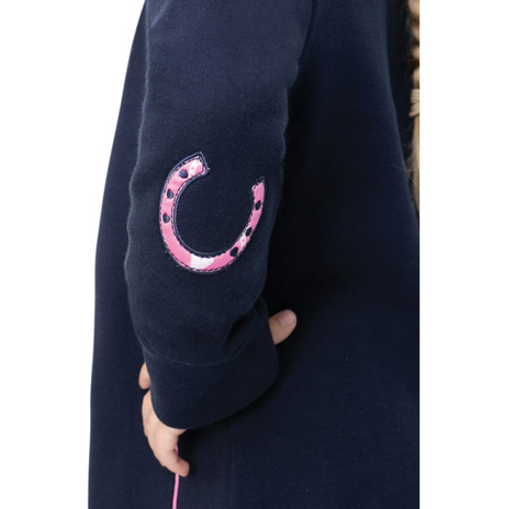 Little Rider Pony Fantasy Sweatshirt #colour_navy-pink