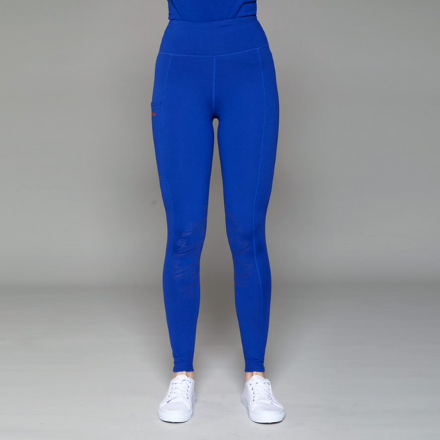 Toggi Winter Sculptor Star Riding Tights #colour_blue