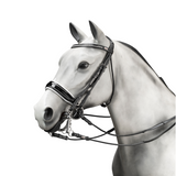 Equipe Charlotte Double Bridle - No Reins #colour_black