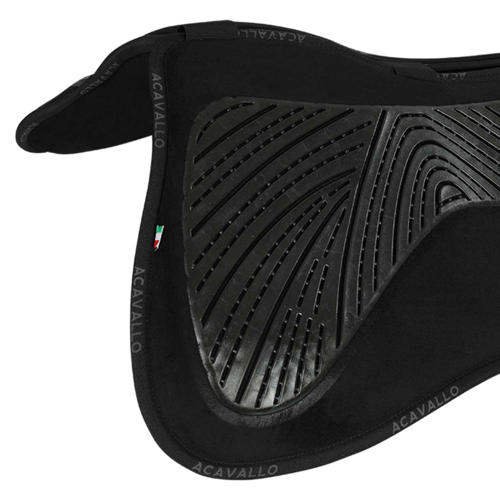 Acavallo Pad Mf Hps Cw-Fs Suede Gel Grip Flat #colour_black