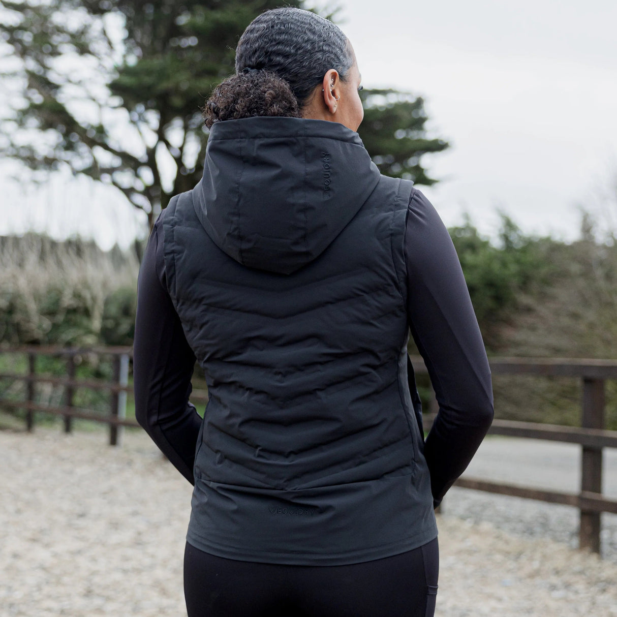 EQUIDRY Women's Tamar Gilet #colour_black