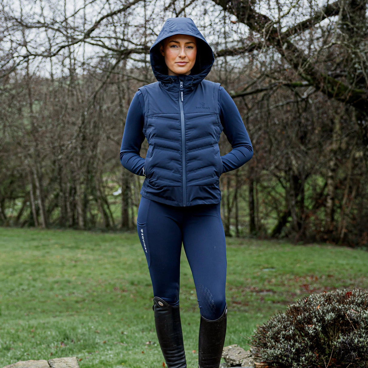 EQUIDRY Women's Tamar Gilet #colour_navy