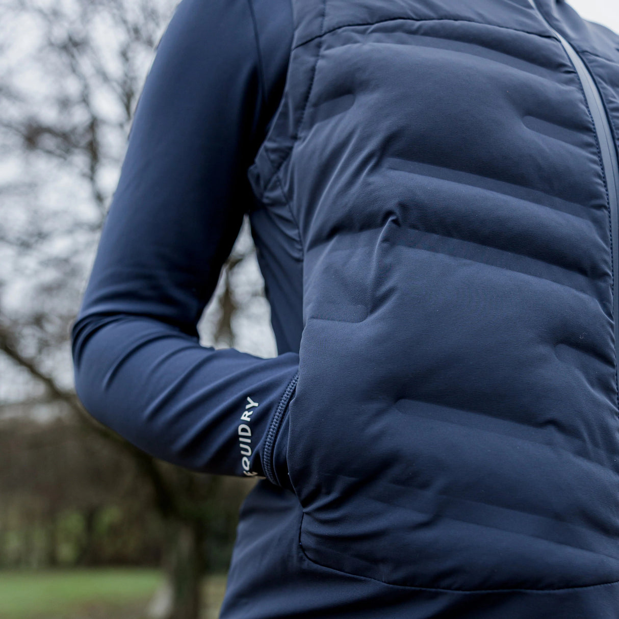 EQUIDRY Women's Tamar Gilet #colour_navy