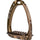 Tech Stirrups Harlow Venice Sloped Evo Adult Safety Stirrups #colour_brown