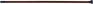 Woof Wear Show Cane #colour_chocolate