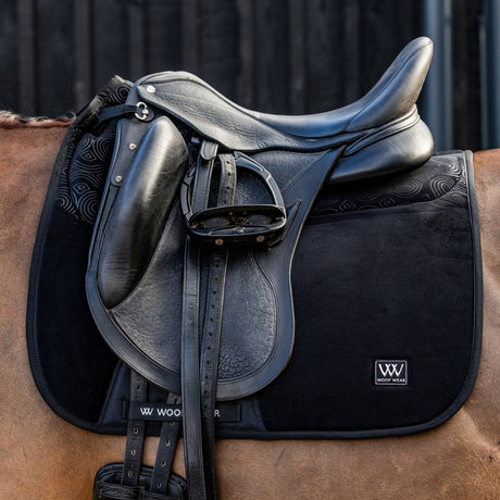 Woof Wear Elite Comfort Plus Dressage Saddle Pad #colour_black