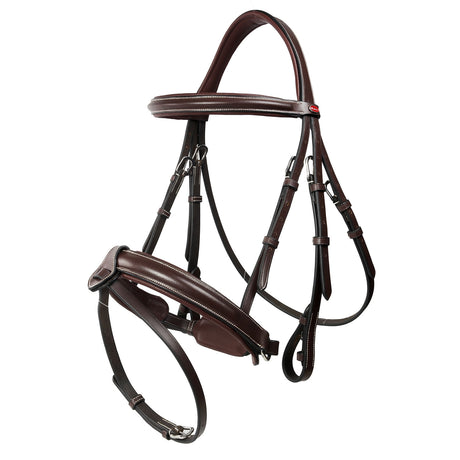 Whitaker Eastwood Crank Bridle With Reins colour_light-havana