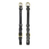 Whitaker Buckle Cheek Pieces #colour_black