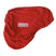 Whitaker Fleece Saddle Cover #colour_red
