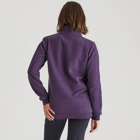 Ridgeline Womens Brancaster 1/4 Zip #colour_nightshade