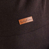 Women's Melford Knit Roll Neck - Deep Bark