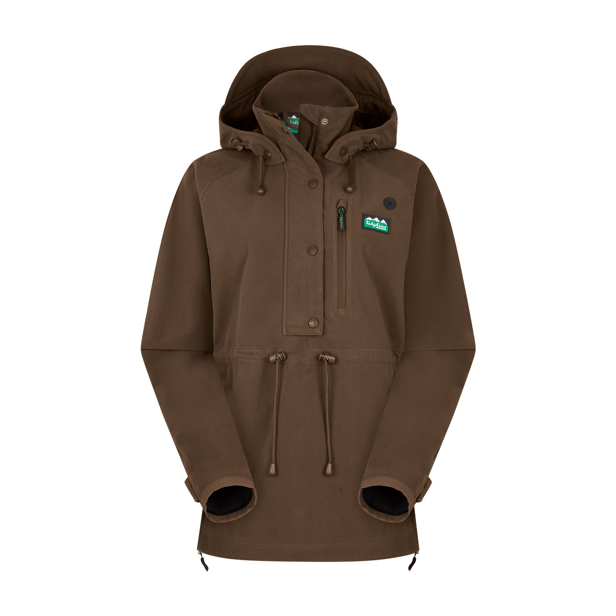 Ridgeline Monsoon II Classic Ladies Smock #colour_bark