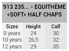 Equitheme Soft Half Chaps