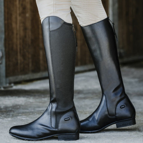 Norton Forall Synthetic Tall Boots #colour_black