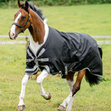 Horseware Ireland Amigo 1200D 100g Turnout Rug #colour_black-titanium-grey-silver