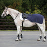 Horseware Ireland Rambo Waterproof Fleece Competition Sheet #colour_navy-thunderstorm-grey-silver