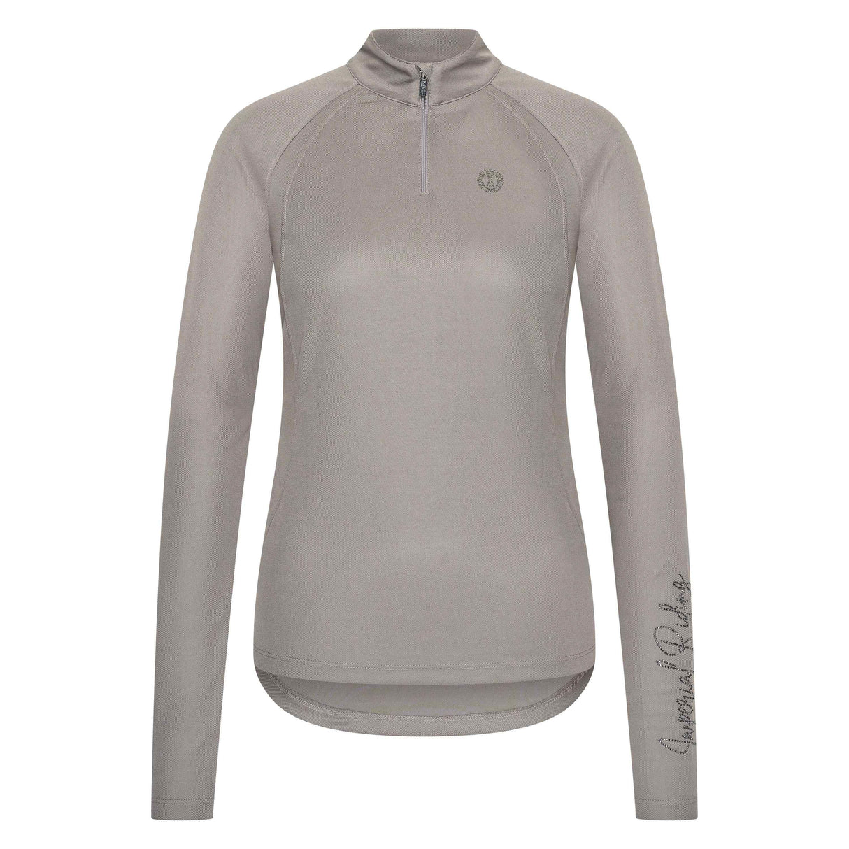 Imperial Riding Children's Parla Tech Top #colour_charcoal