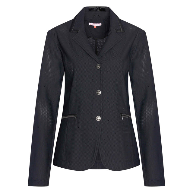 Imperial Riding Brilliant Air Mesh Competition Jacket #colour_black