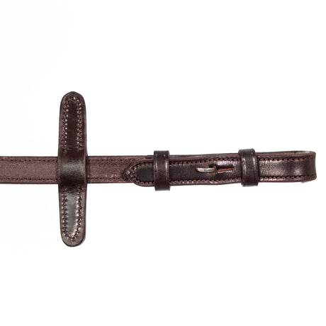 Henry James Biothane® Bio Grip Rubber Reins #colour_havana-brown