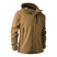 Deerhunter Sarek Shell Jacket with hood #colour_butternut