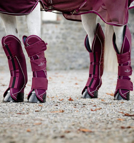 Horseware Ireland Signature Travel Boots #colour_burgundy