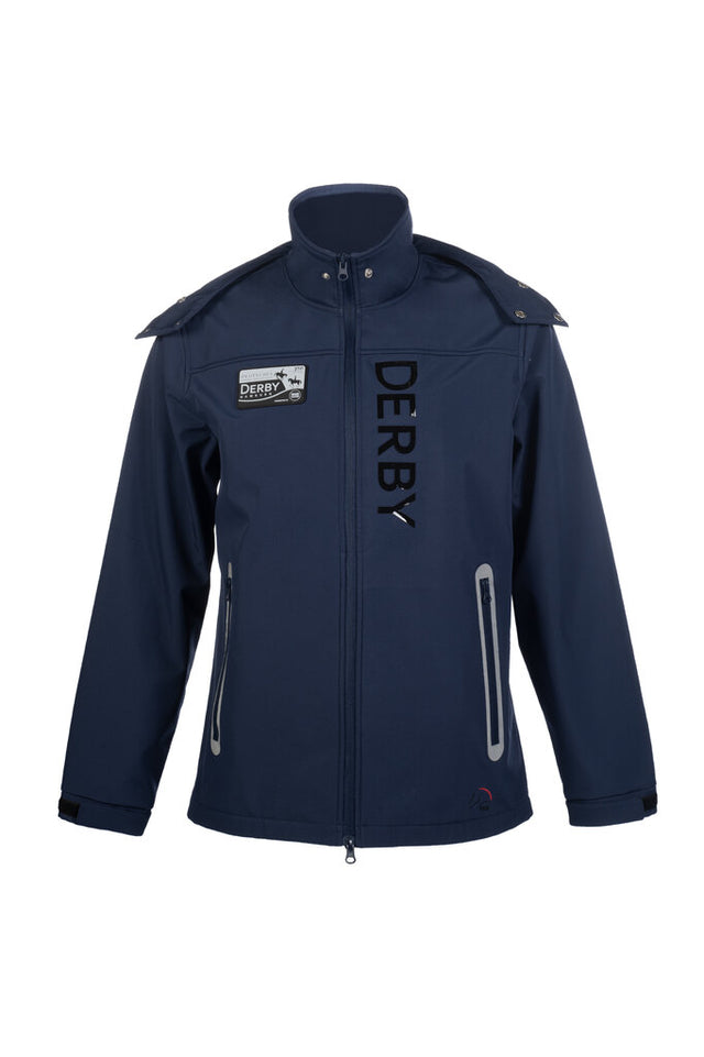 HKM Men's Softshell Jacket -Derby #colour_deep-blue