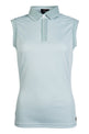 HKM Sleeveless Polo Shirt -Catherine #colour_light-blue