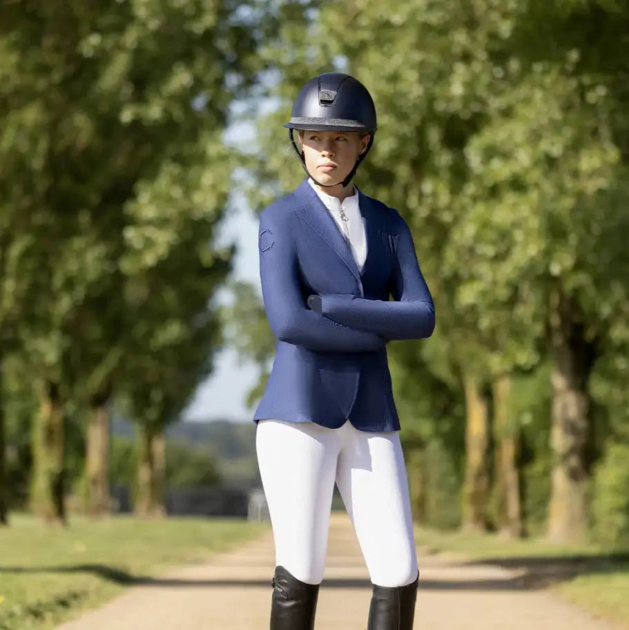 Coldstream Next Generation Parkhill Mesh Show Jacket #colour_ocean-blue