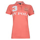 HV Polo Favouritas EQ Children's Short Sleeve Polo Shirt #colour_coral-pink