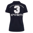 HV Polo Favouritas EQ Children's Short Sleeve Polo Shirt #colour_navy