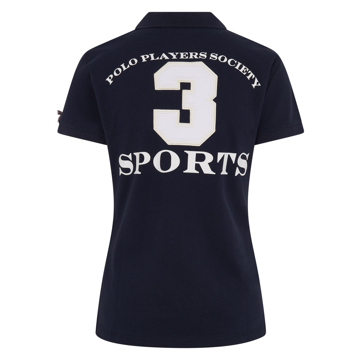 HV Polo Favouritas EQ Children's Short Sleeve Polo Shirt #colour_navy