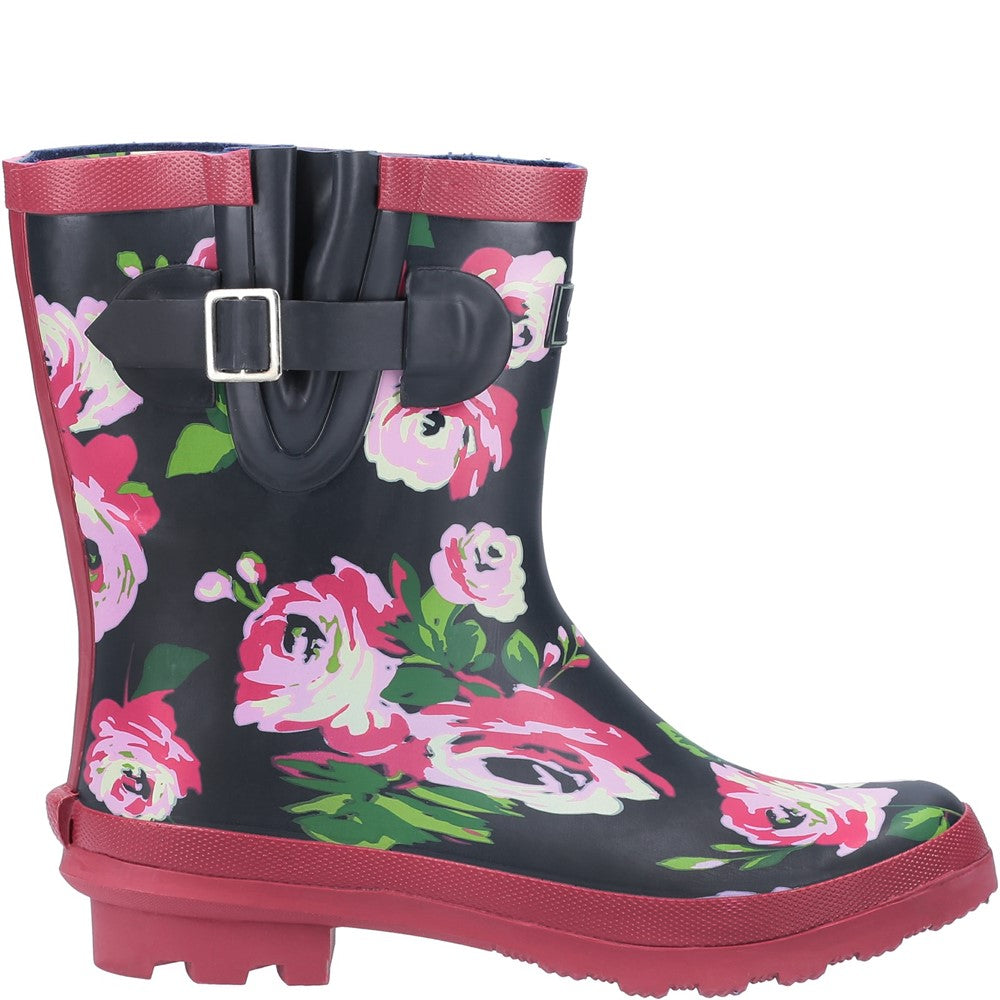 Cotswold Women Paxford Elasticated Mid Calf Wellington Boot
