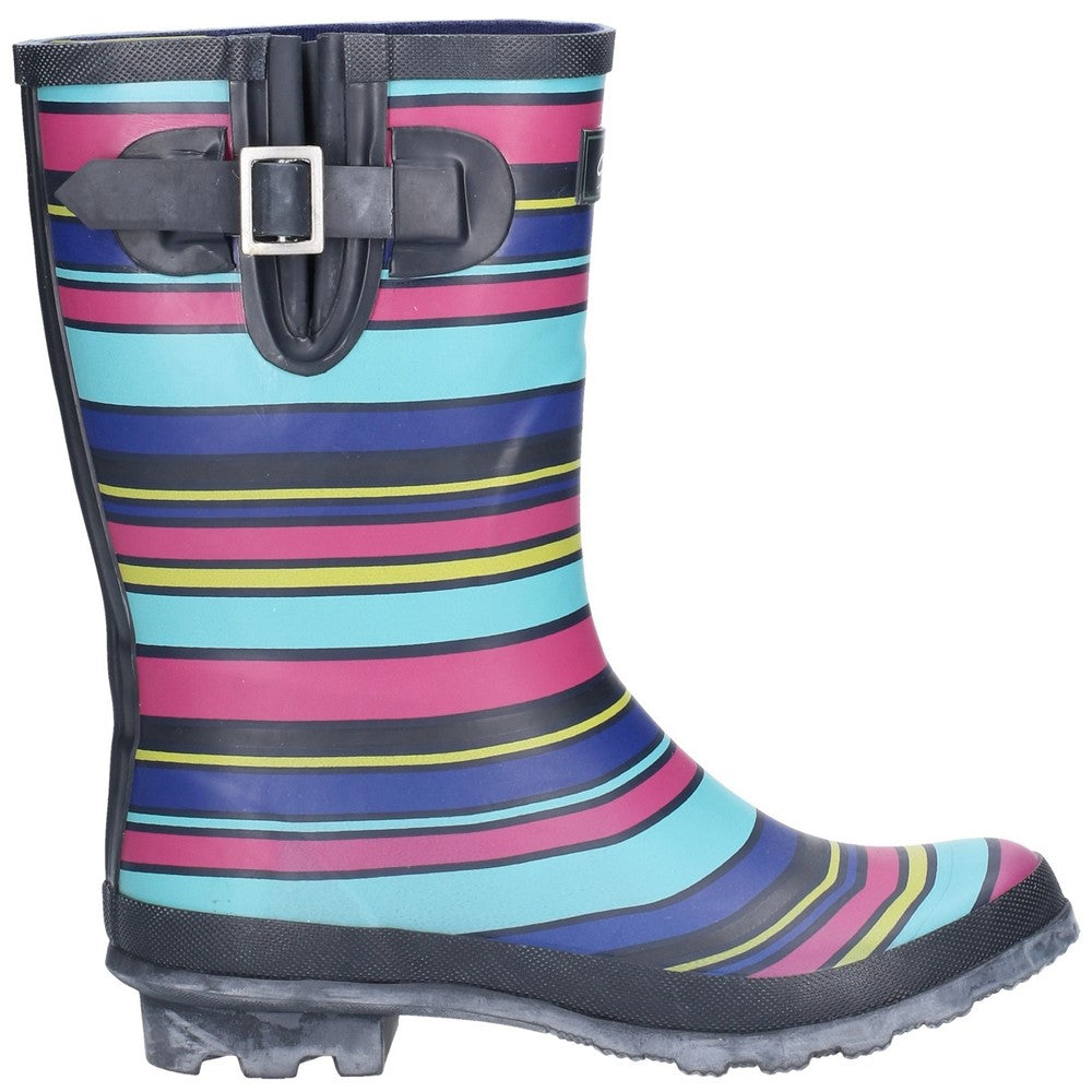 Cotswold Women Paxford Elasticated Mid Calf Wellington Boot