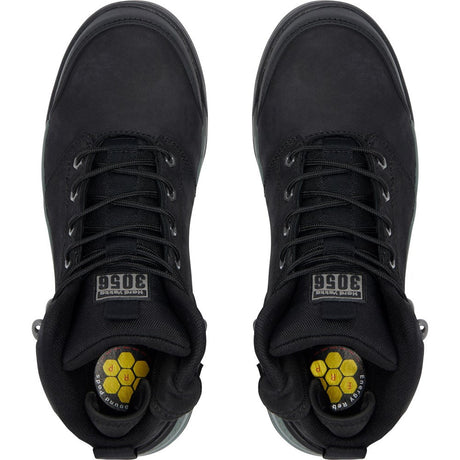 Hard Yakka 3056 Lace Zip Safety Boot #colour_black