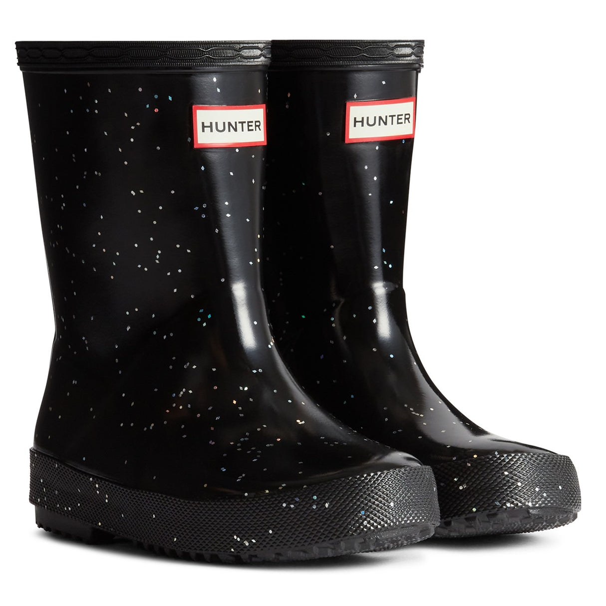 Hunter Kids Kid First Giant Glitter Wellington