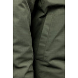 Hard Yakka Quilted Solid Shacket #colour_military-green