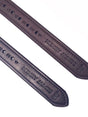 Henry James Precision Calfskin Stirrup Leathers #colour_brown